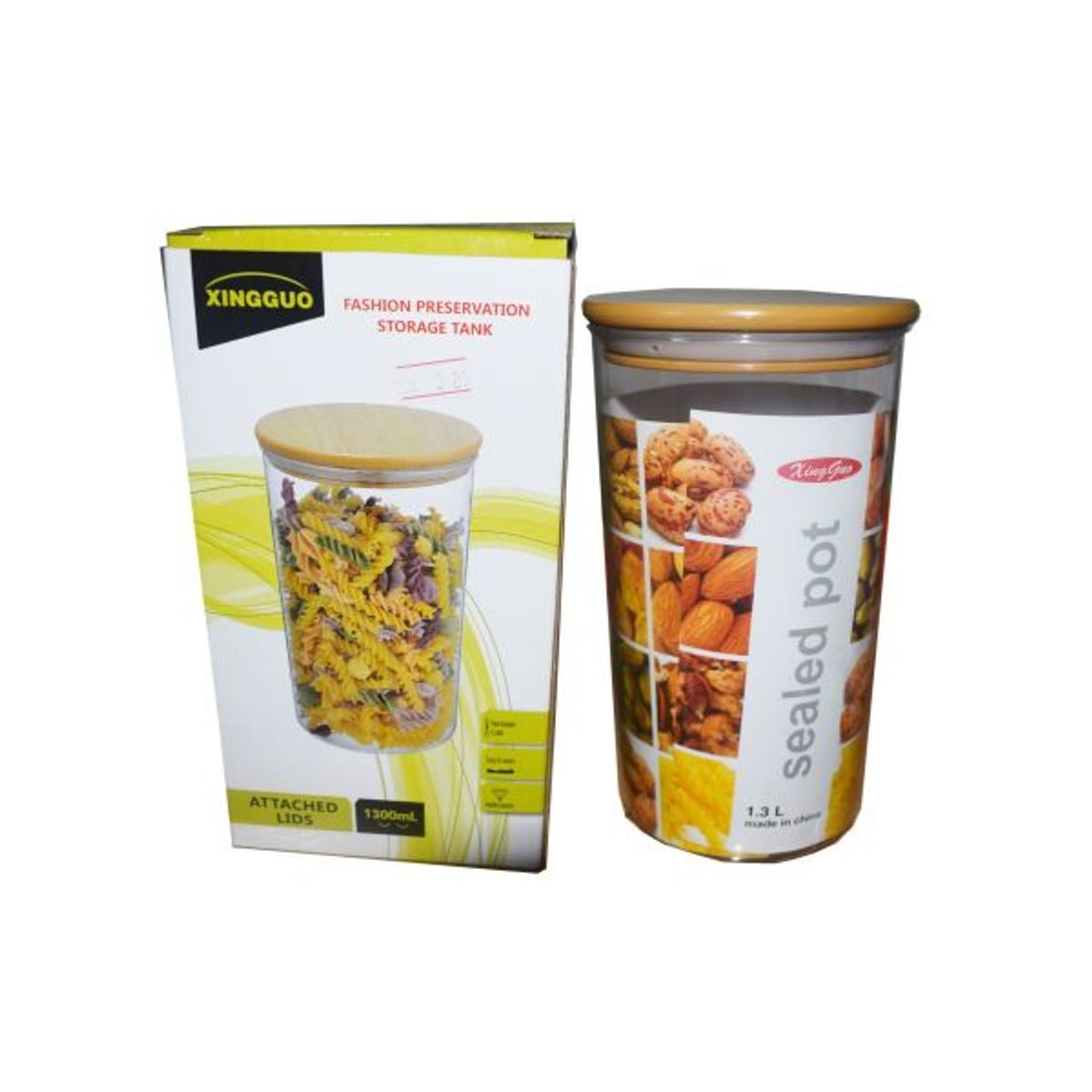 GENERICO - CONTENEDOR ACRÍLICO 1.3 LITROS