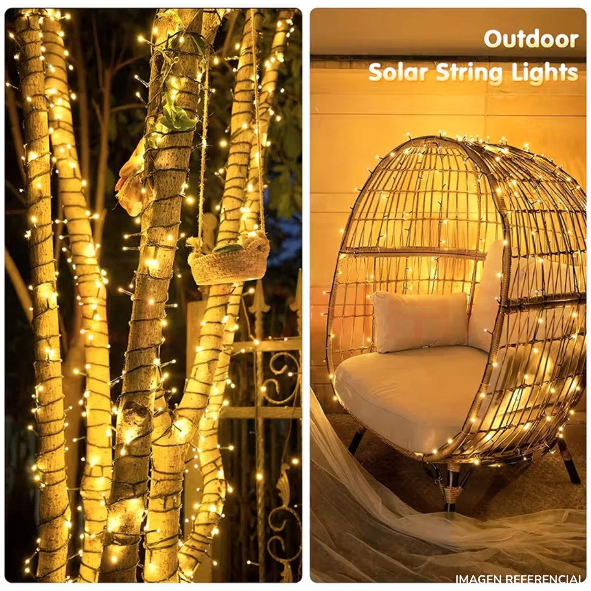 INSPIRA - Tira de 300 Luces LED Navideñas Calida