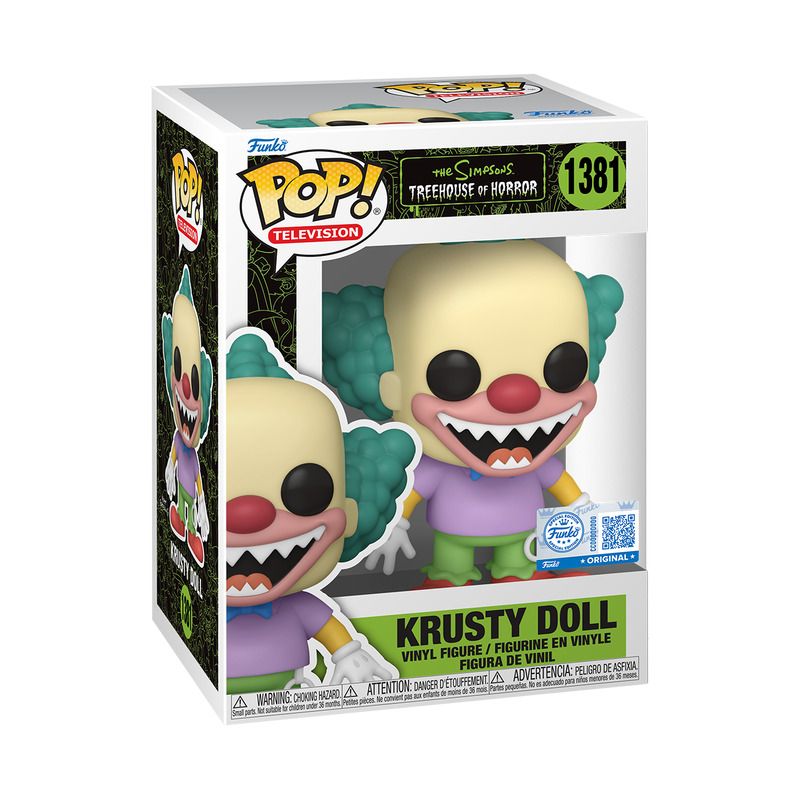 FUNKO - Funko Pop Krusty Doll 1381 Los Simpson Exclusivo