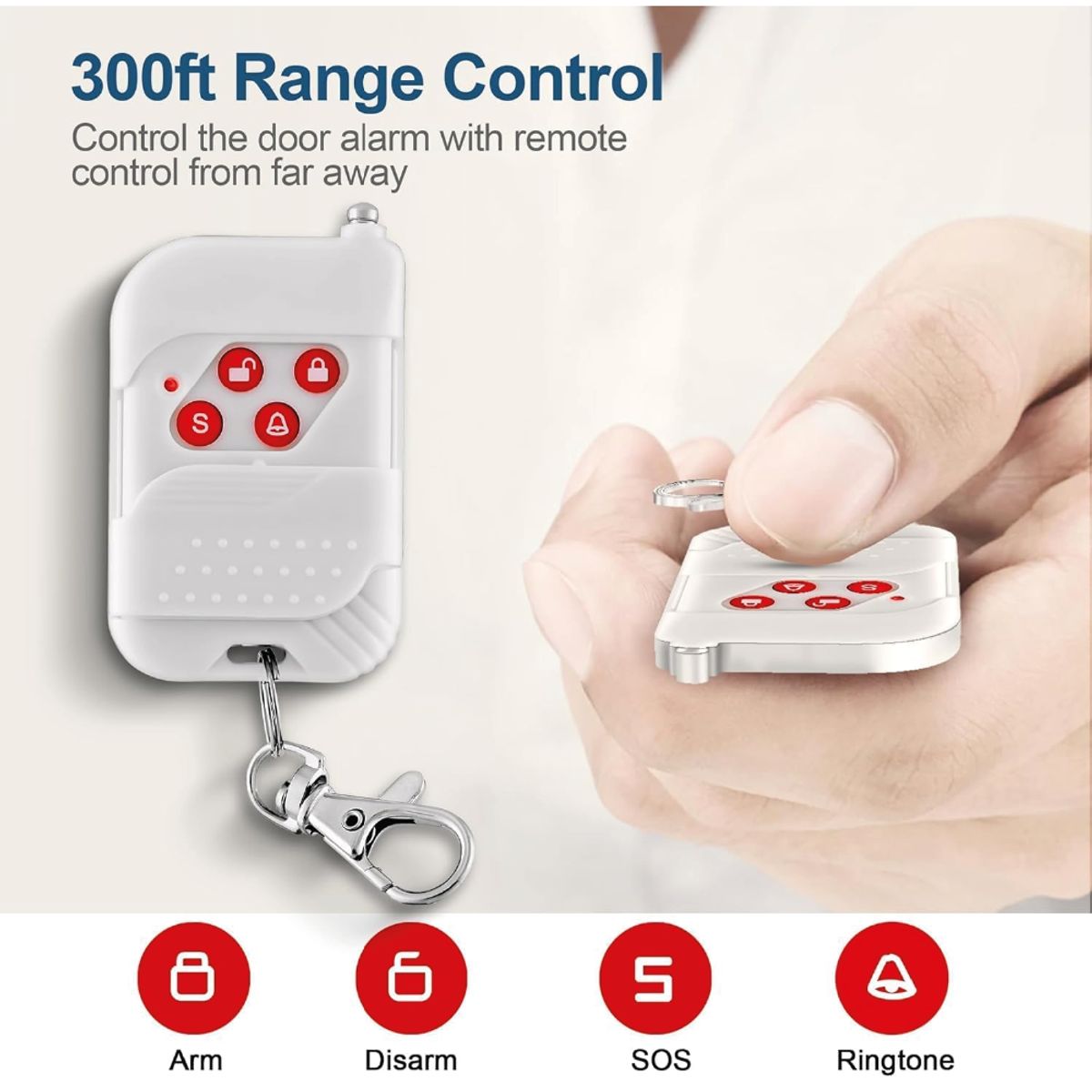 OEM - SIstema de Alarma Seguridad Sirena y con 4 Sensores KERUI