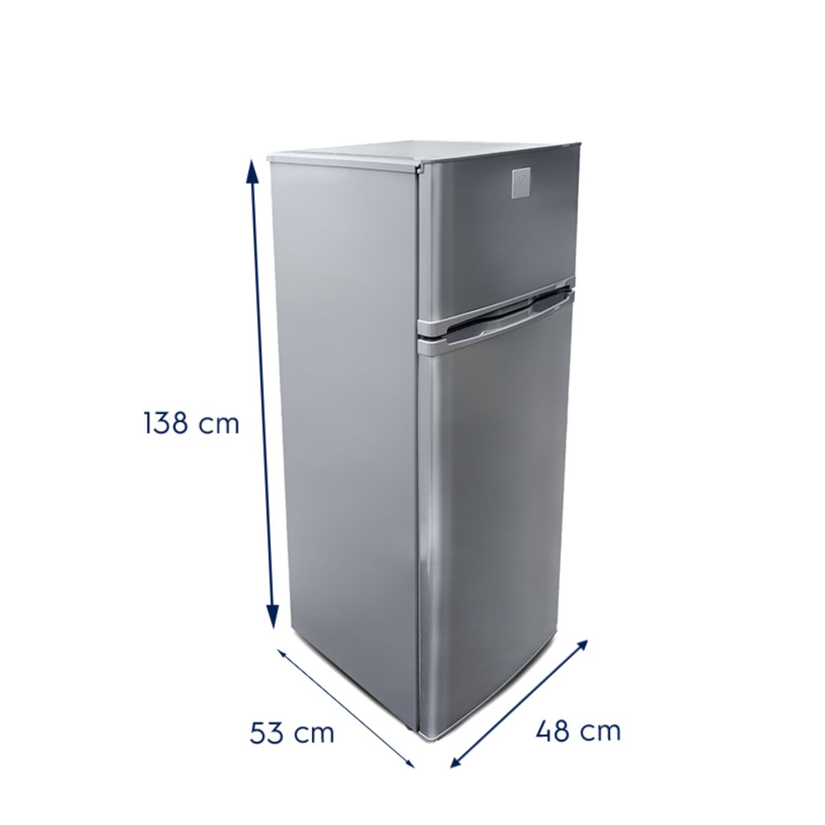 Refrigeradora Electrolux Top Mount Frost 138L Gris ERT18G2HNI, marca Electrolux - Foto Principal