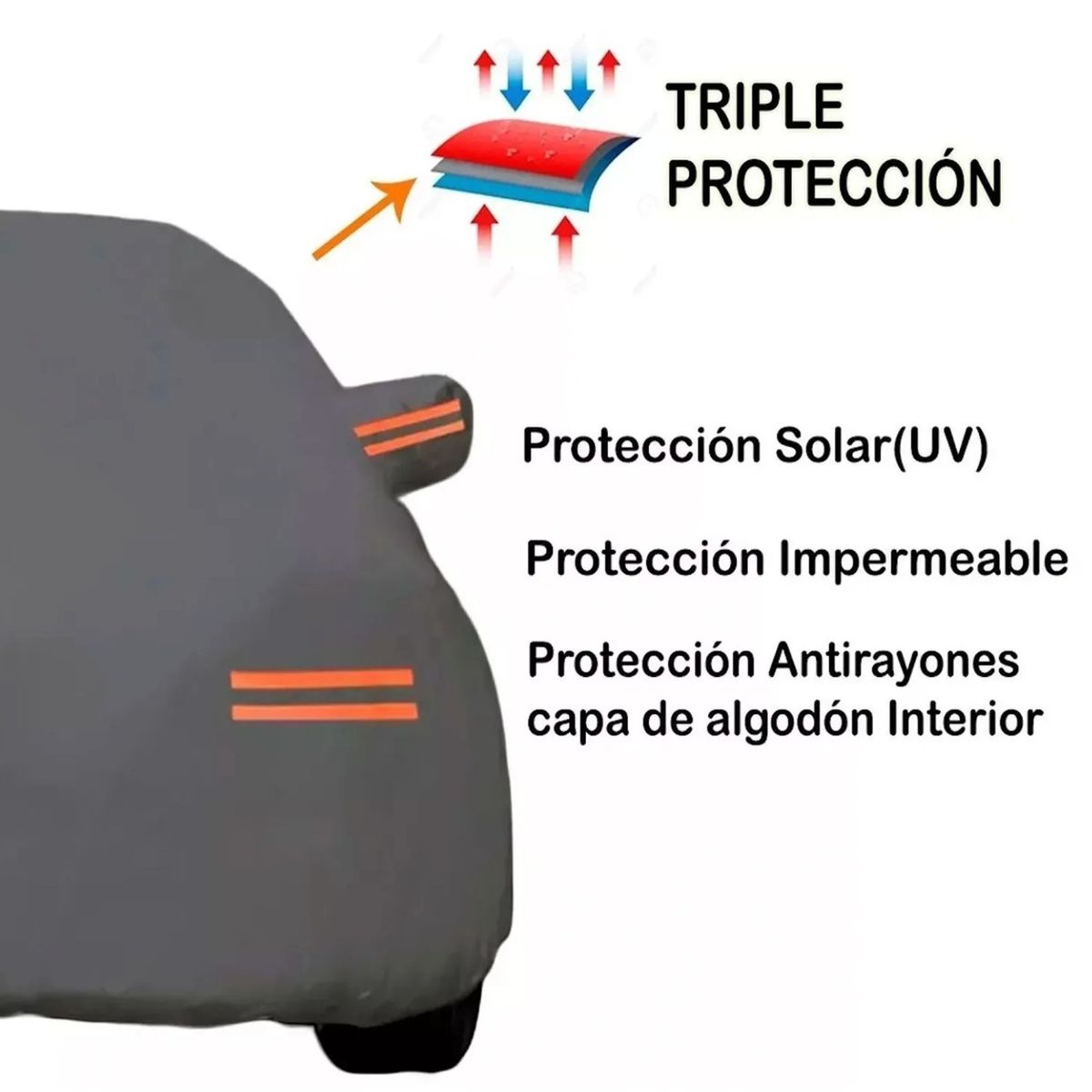 FUNCOVER - Cobertor camioneta Byd Shark impermeable