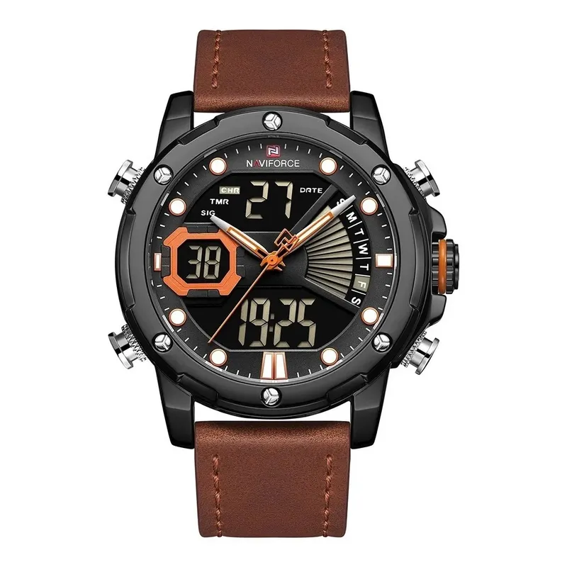 NAVIFORCE - RELOJ NAVIFORCE 9172 CUERO MARRON
