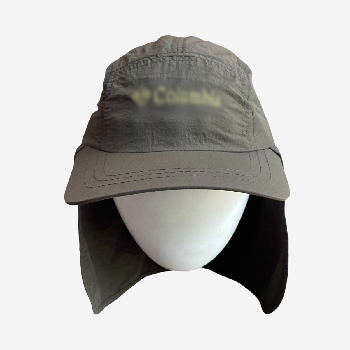 KAST PE - Cubrenuca Clásico Sombrero Impermeable de protección solar Verde