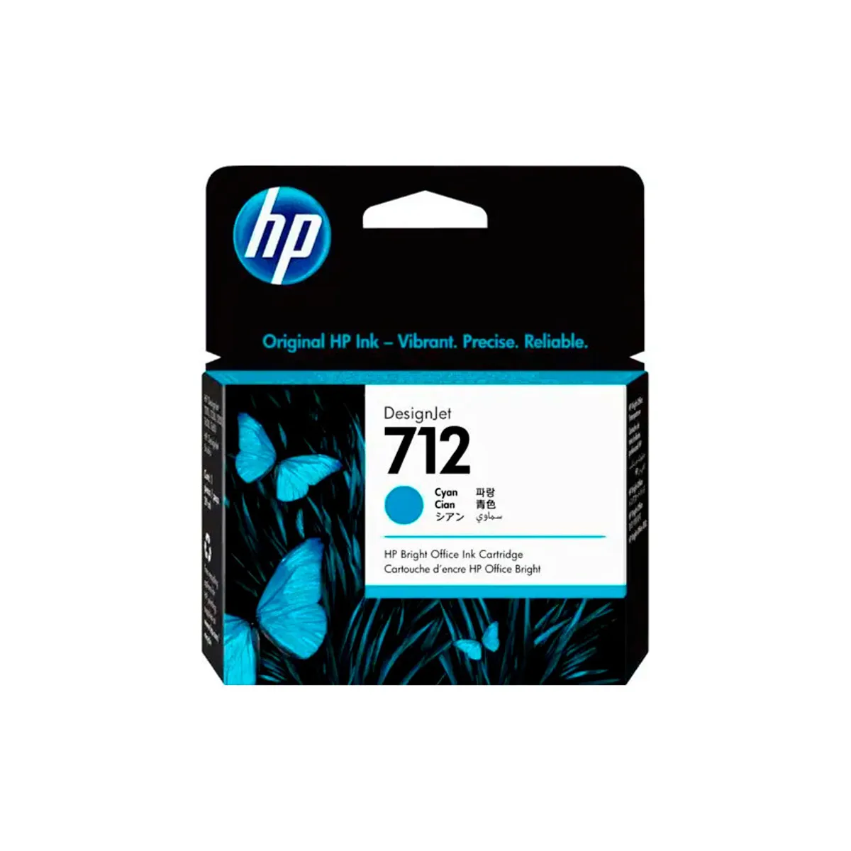 HP - Cartucho de Tinta HP 712 Original 3ED67A 29 ml Cian