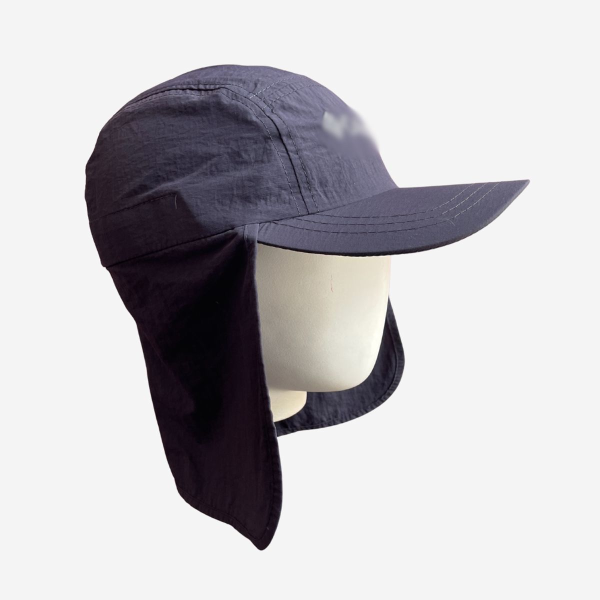 KAST PE - Cubrenuca Clásico Sombrero Impermeable de protección solar Gris Oscuro