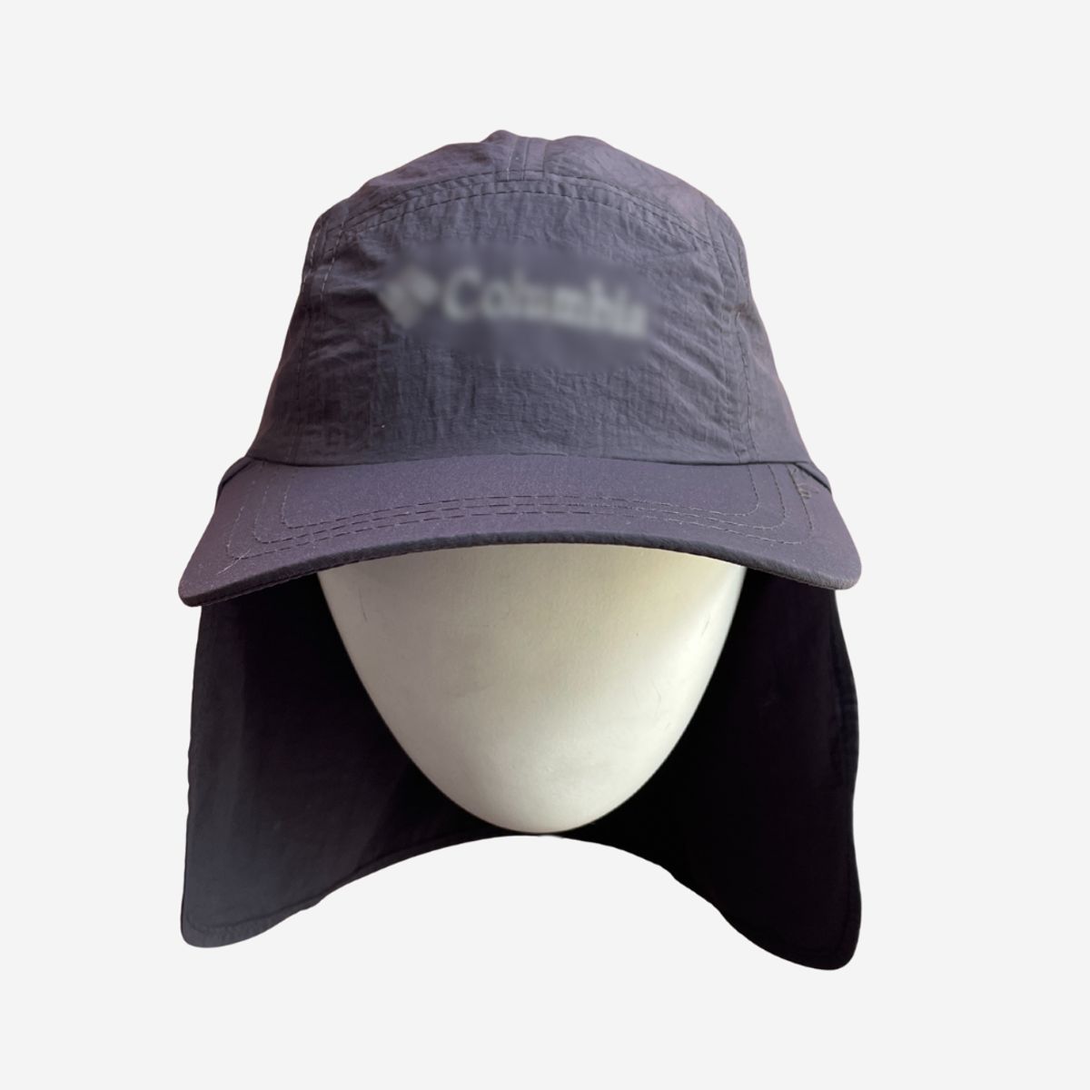 KAST PE - Cubrenuca Clásico Sombrero Impermeable de protección solar Gris Oscuro