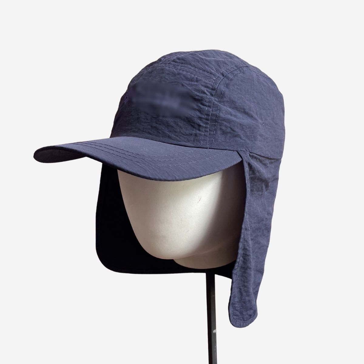 KAST PE - Cubrenuca Clásico Sombrero Impermeable de protección solar Azul Marino