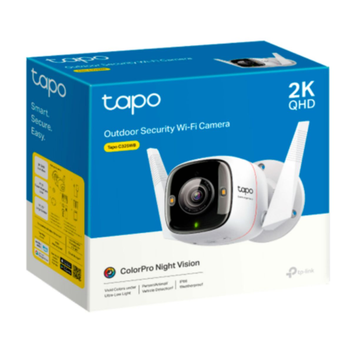 TP LINK - TP-Link Tapo C325WB V1 2K QHD IP66 visión nocturna a color