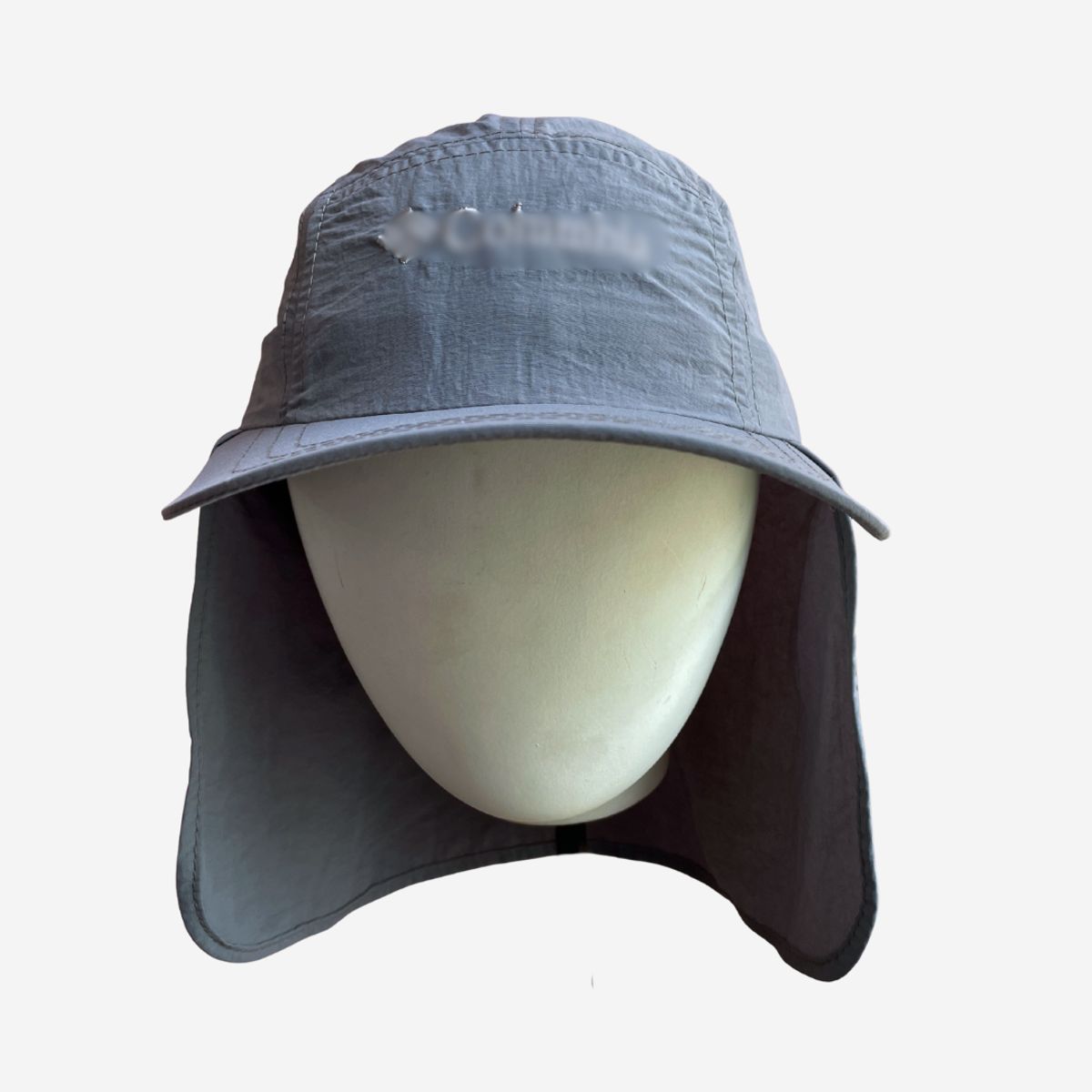 KAST PE - Cubrenuca Clásico Sombrero Impermeable de protección solar Azul Acero