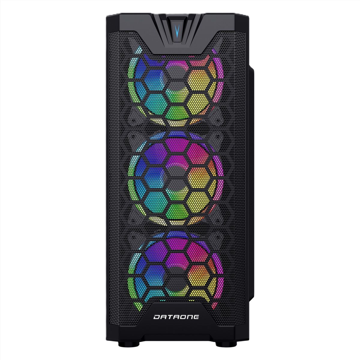 HALION - CASE GAMER ATX DATAONE ZIGMA G01 MALLA 4x12ARGB