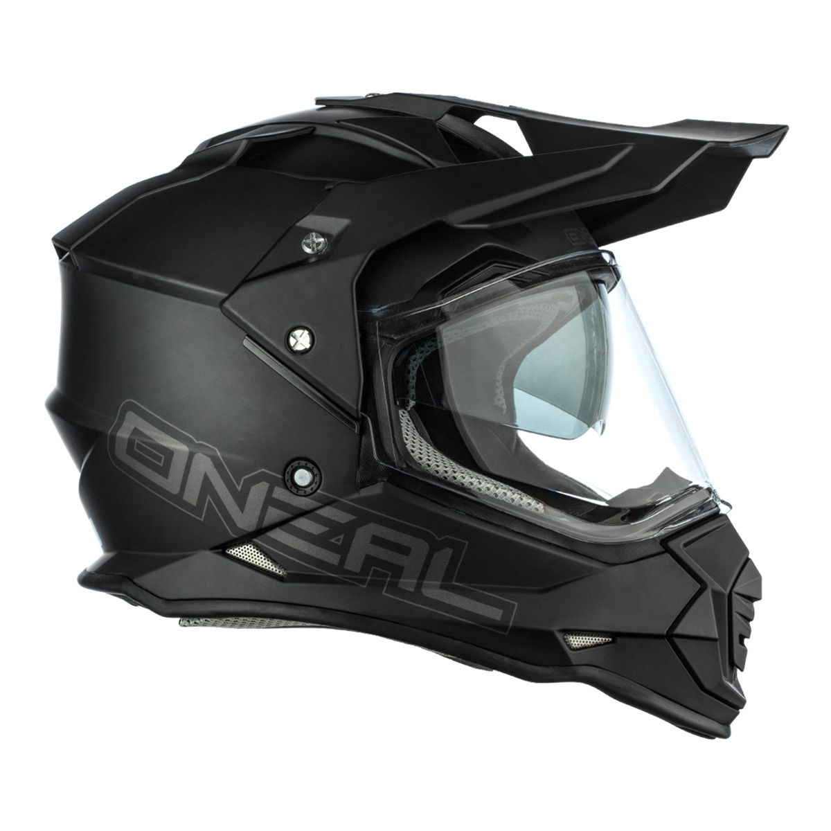 O'NEAL - Casco Integral ONeal Sierra Adventure Enduro Doble Visor Certificado Flat Black XXL