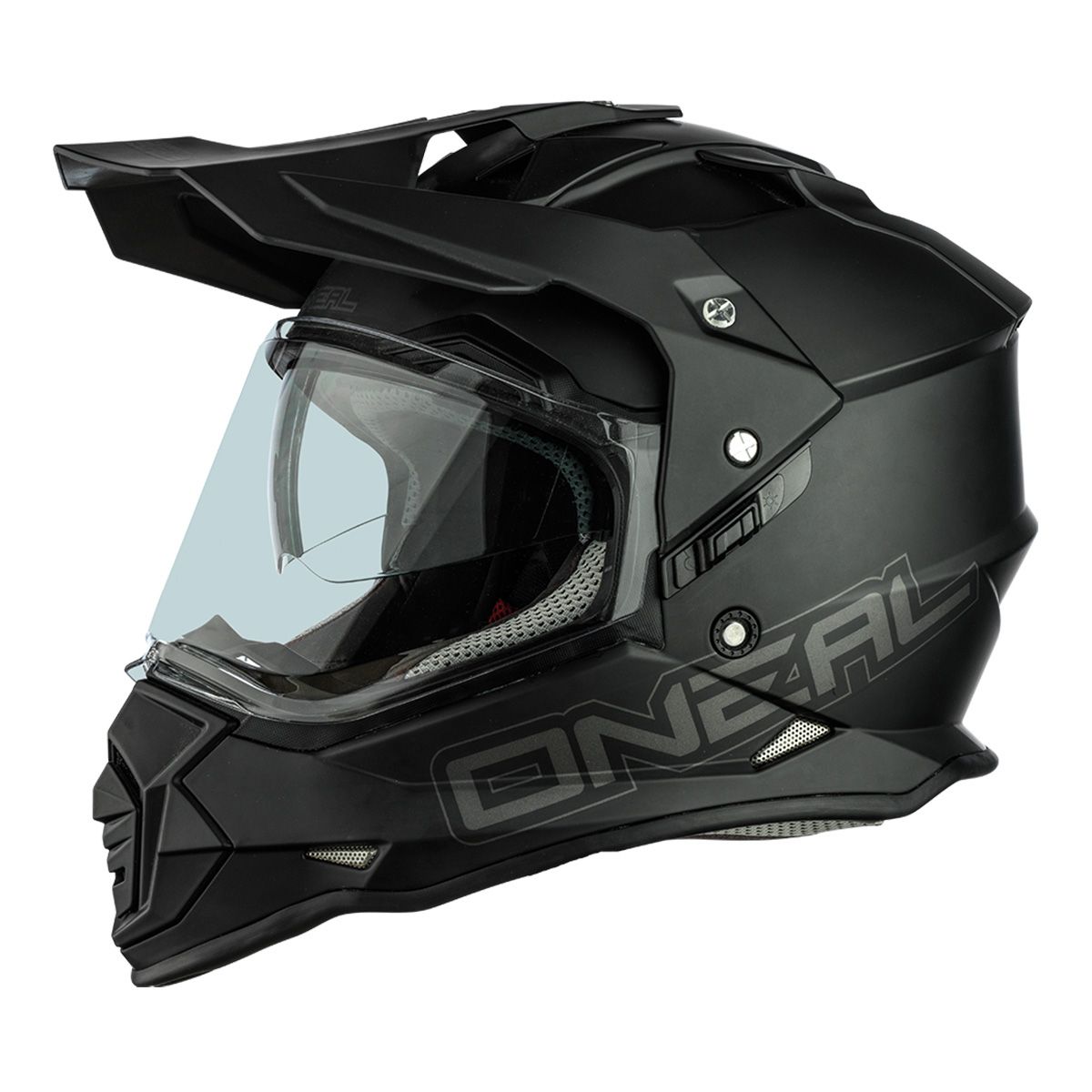 O'NEAL - Casco Integral ONeal Sierra Adventure Enduro Doble Visor Certificado Flat Black XXL