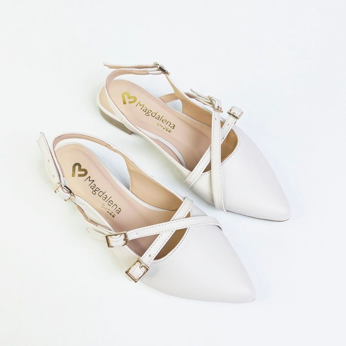 MAGDALENA SHOES - BALLERINAS SLINGBACK VALERIA BEIGE 749