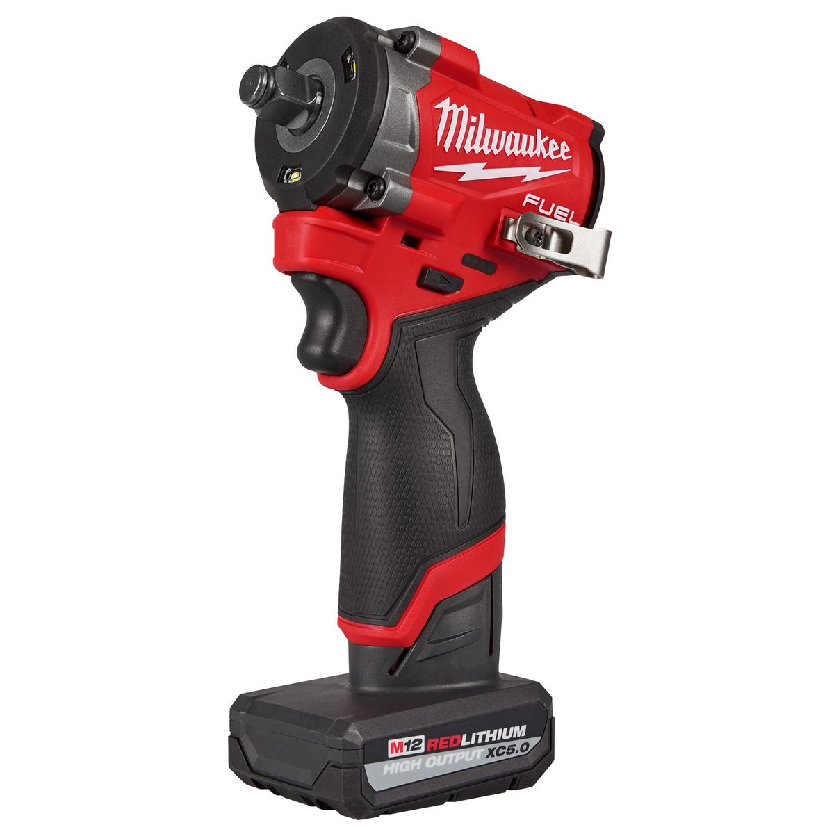 MILWAUKEE - Kit de llave de impacto corta M12 FUEL™ de 12 Milwaukee 2563-22
