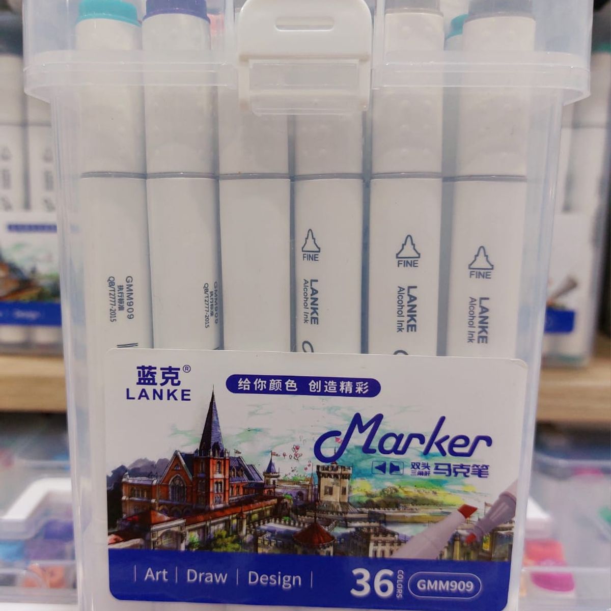 GENERICO - PLUMONES TOUCH 36 PIEZAS MARCADORES CON DOBLE PUNTA