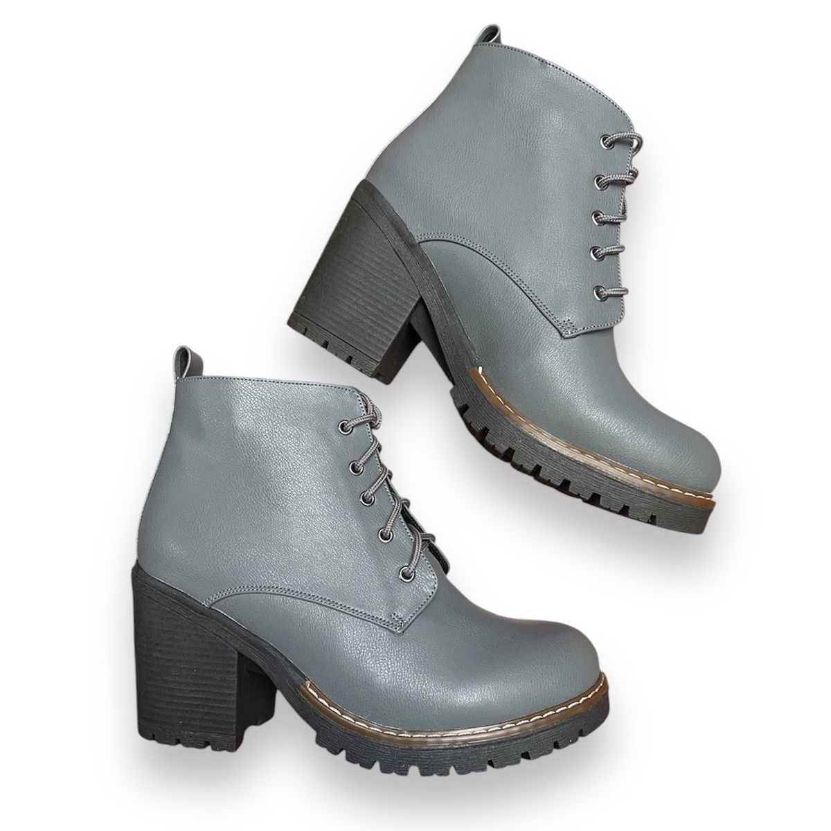 GENERICO - Botines para mujer Misshus Antonieta plomo ci