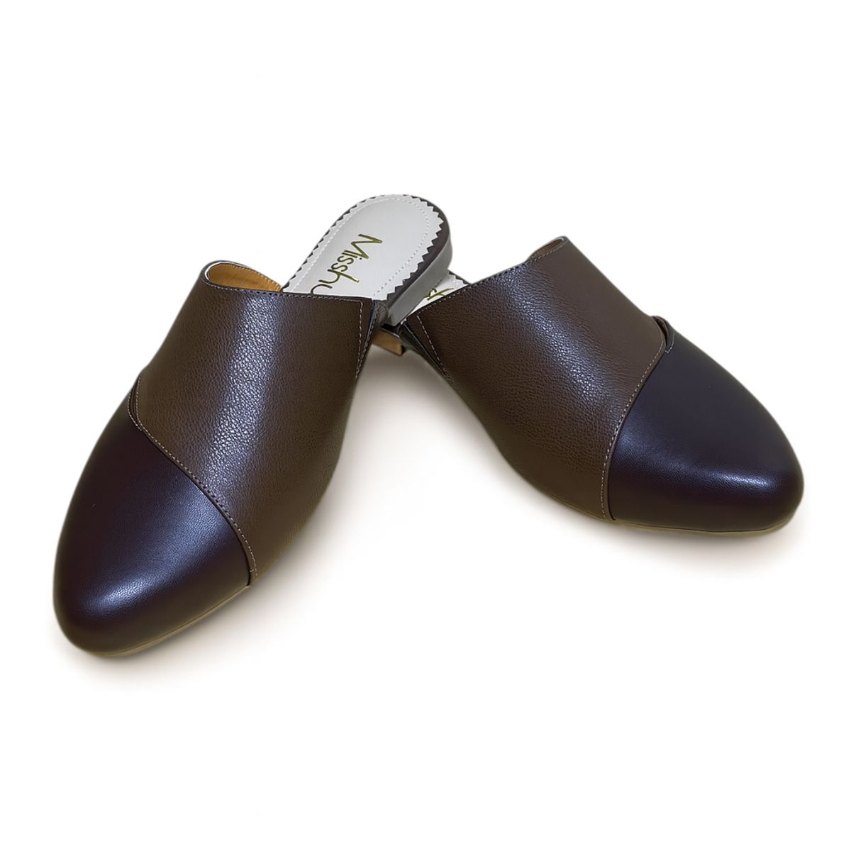 GENERICO - Zapatos mules Mujer Misshus Janet Marron