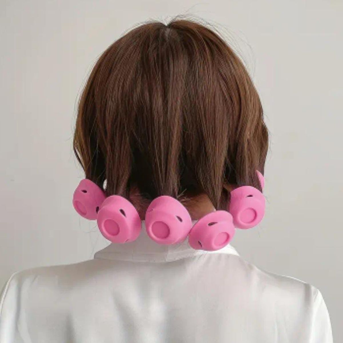 GENERICO - RULEROS DE SILICONA PARA ONDULAR CABELLO