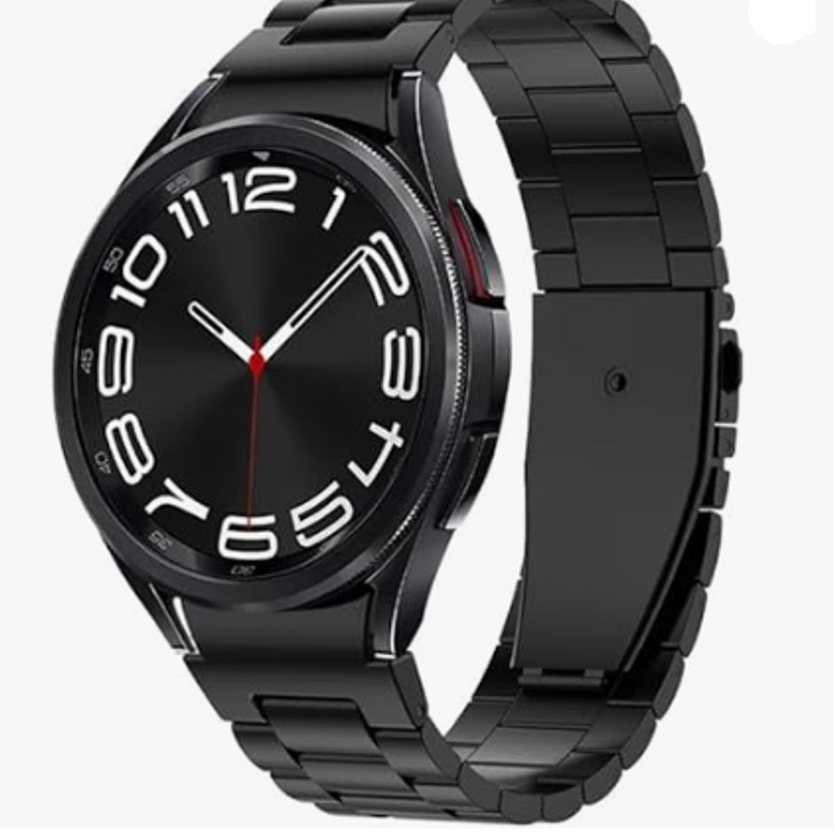 GENERICO - Correa Eslabón para Samsung watch 4 - 47mm NEGRO