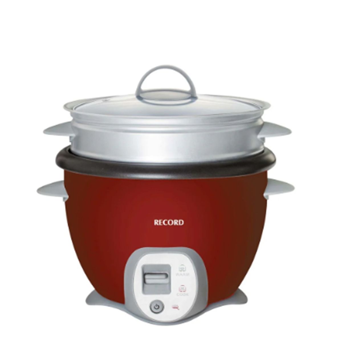 RECORD - OLLA ARROCERA MULTIUSOS CON SOFRITO RECORD DE 1.8 L ROJA