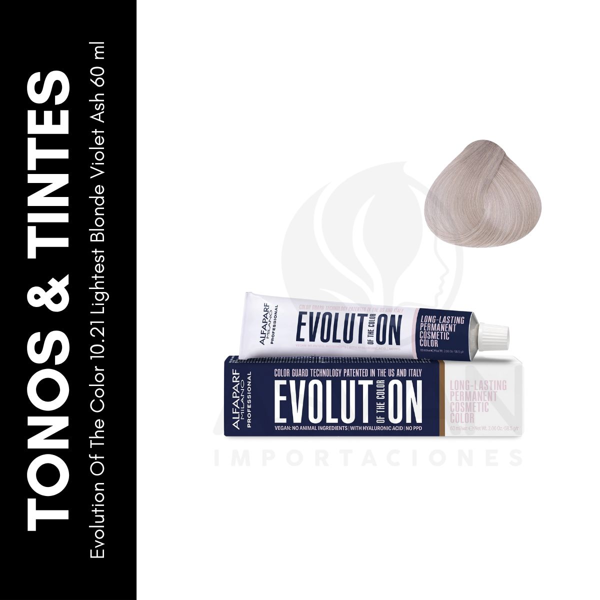 GENERICO - Evolution Of The Color 1021 Lightest Blonde Violet Ash 60 ml