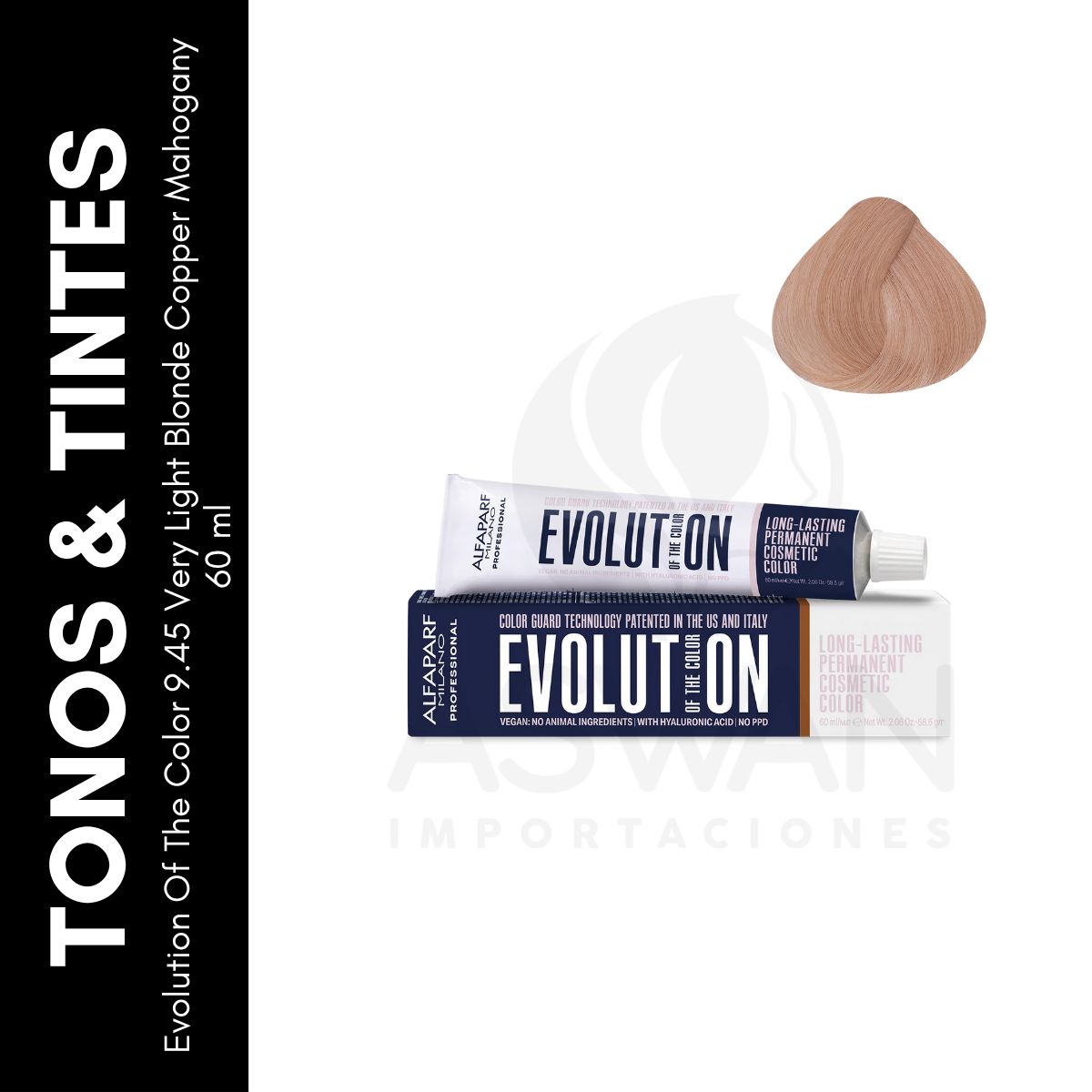 Evolution Of The Color 945 Very Light Blonde Copper Mahogany 60 ml ...
