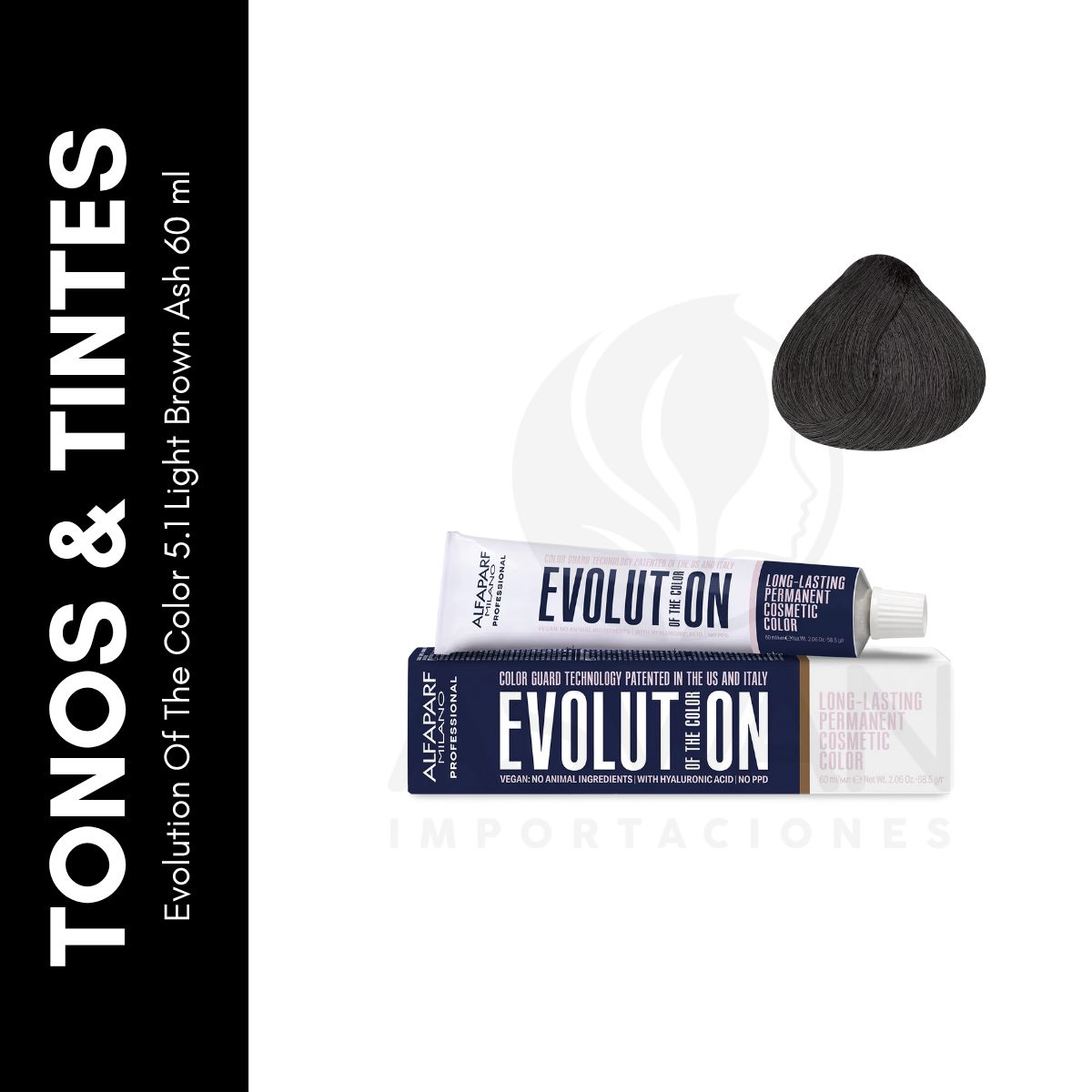 GENERICO - Evolution Of The Color 51 Light Brown Ash 60 ml