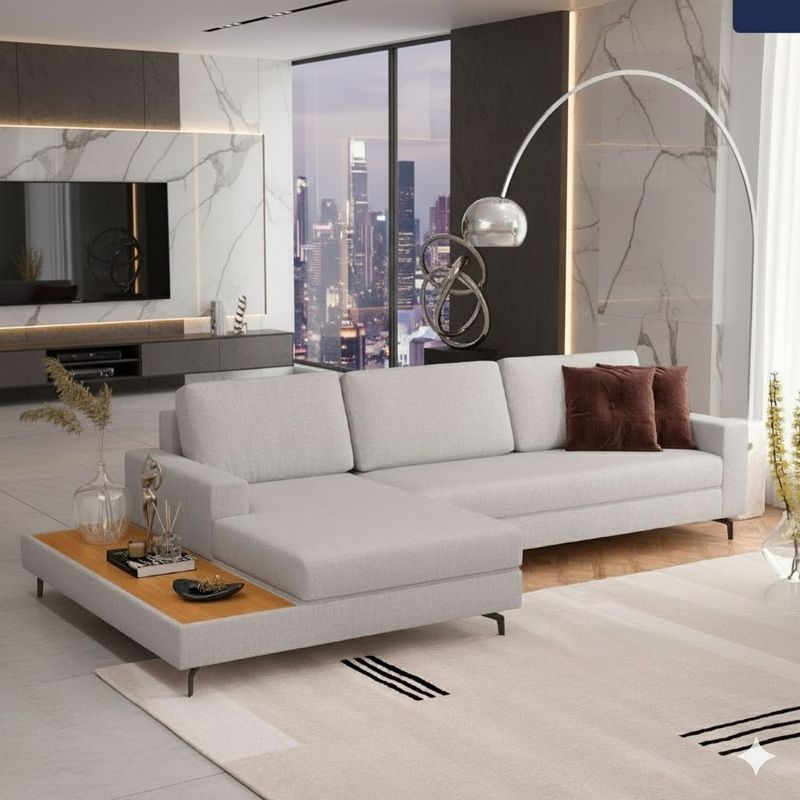 GENERICO - Sofá Seccional  Giovanni  Ambienta Home  – Elegancia Italiana con Historia