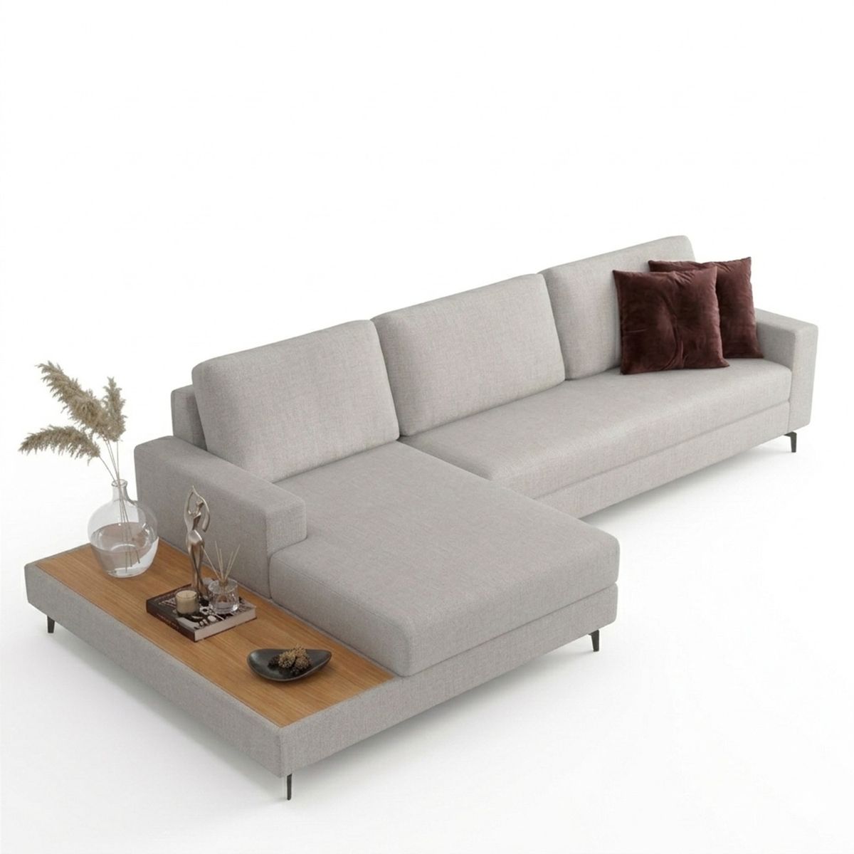 AMBIHOME - Sofá Seccional  Giovanni  Ambienta Home  – Elegancia Italiana con Historia