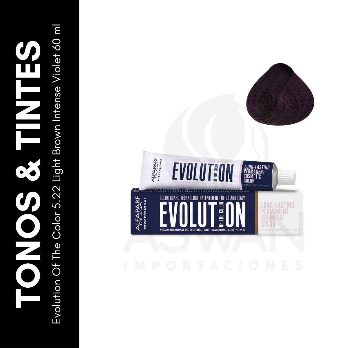 GENERICO - Evolution Of The Color 522 Light Brown Intense Violet 60 ml