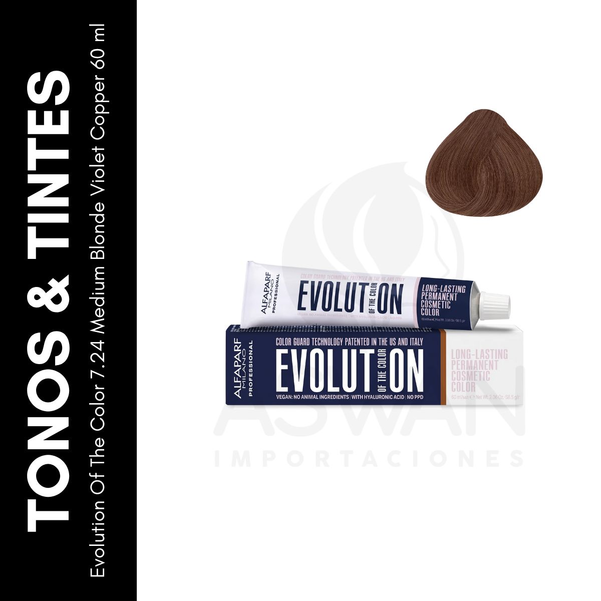 GENERICO - Evolution Of The Color 724 Medium Blonde Violet Copper 60 ml