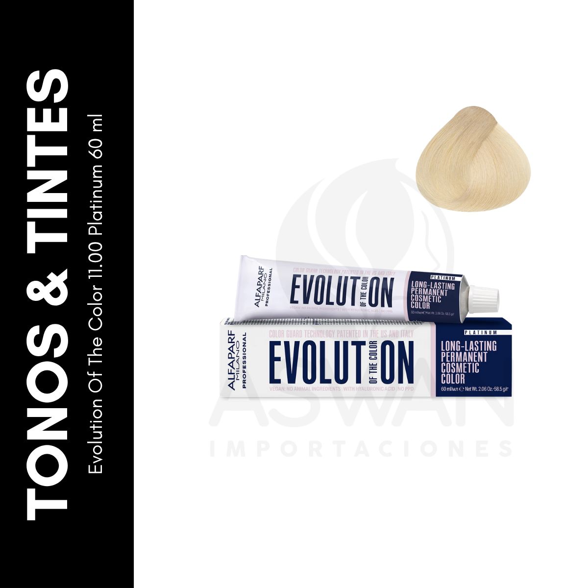 Evolution Of The Color 1100 Platinum 60 ml GENERICO | falabella.com