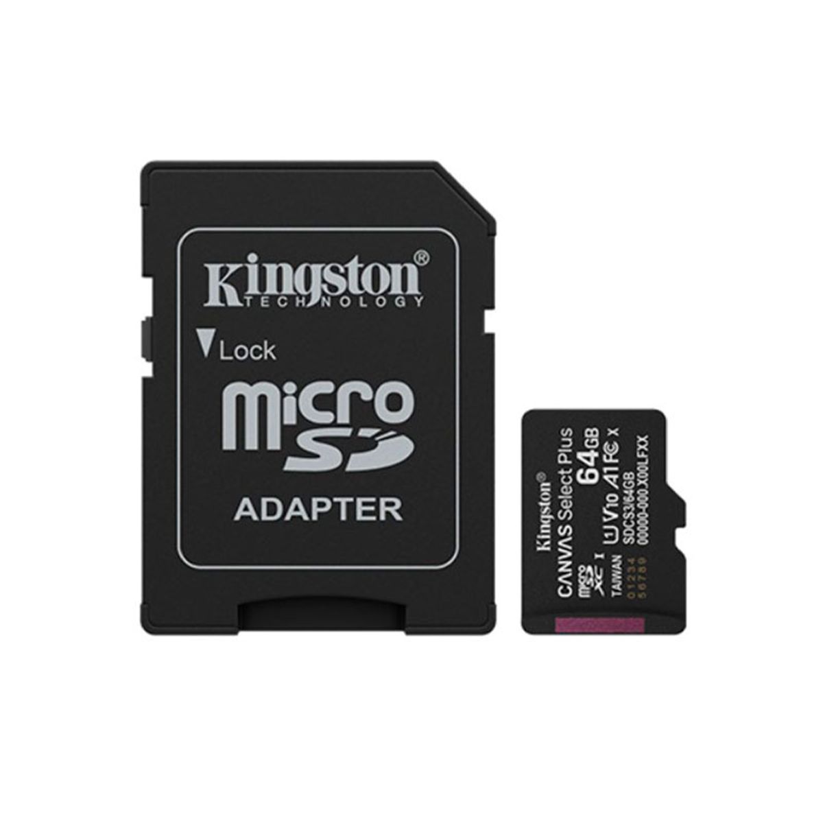 KINGSTON - MEMORIA KINGSTON MICRO SD 64GB SDCS3 CLASE 10