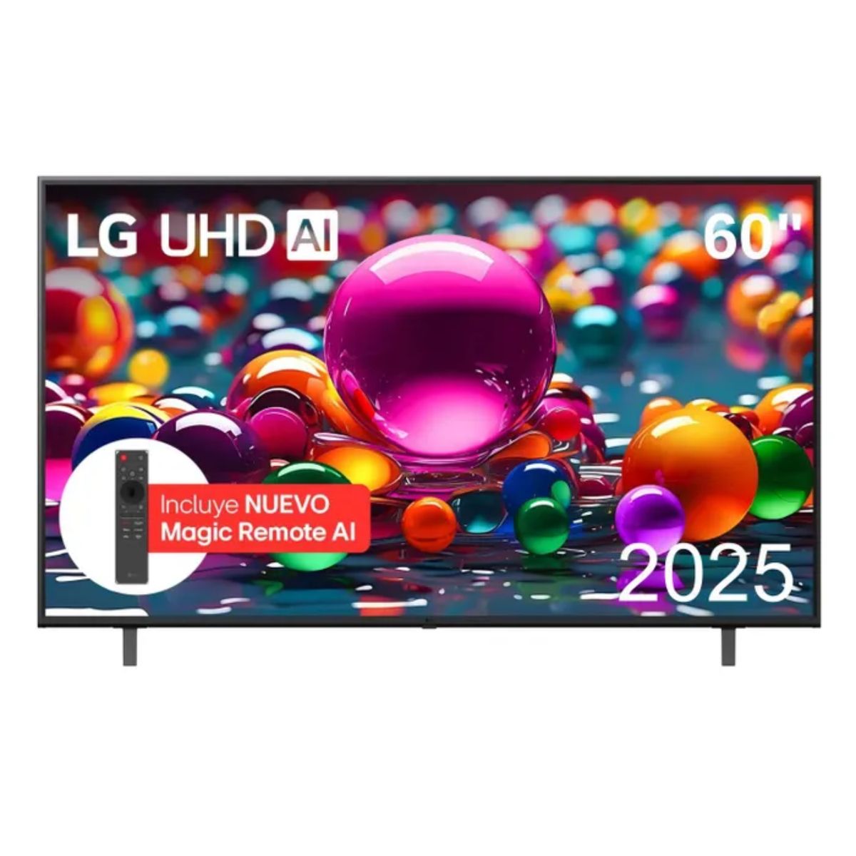 LG - Televisor LG 60 Smart UHD 4K Thinq Ai 60UA8050PSA +Magic Remote 2025