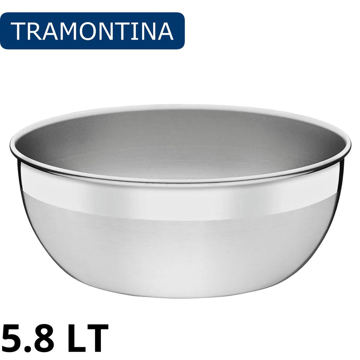 TRAMONTINA - Bowl 28 Cm (5.8L) Acero Inoxidable Freezinox - Tramontina
