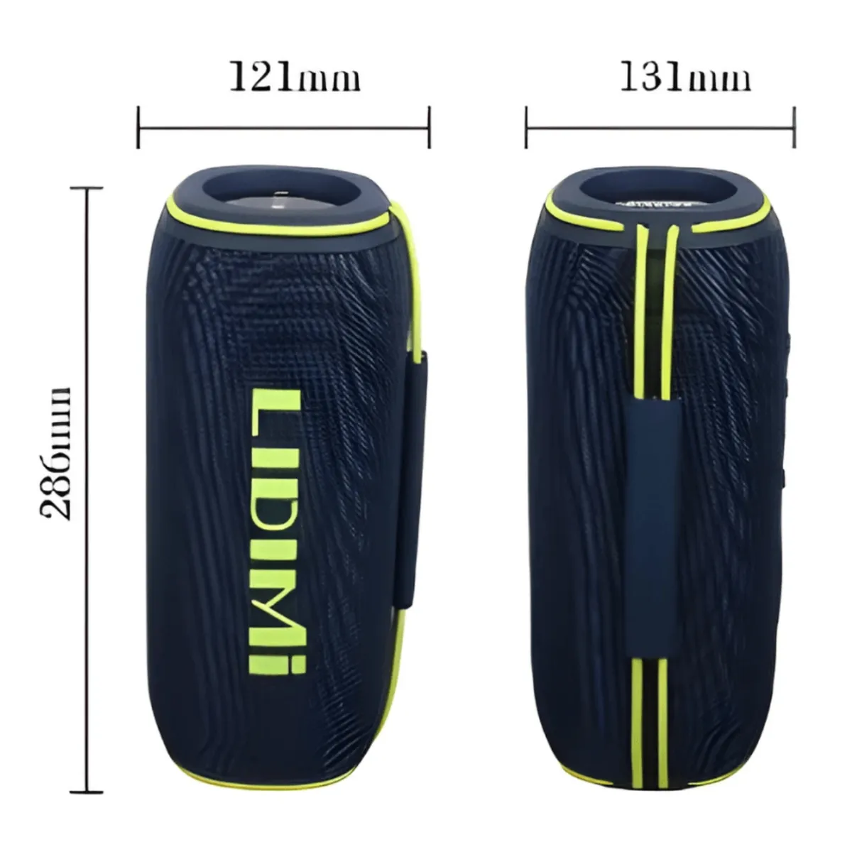 LIDIMI - Parlante Portátil LIDIMI 60W LD-S651 BLUETOOTH USB TF FM AUX TWS RGB LATERAL NEGRO