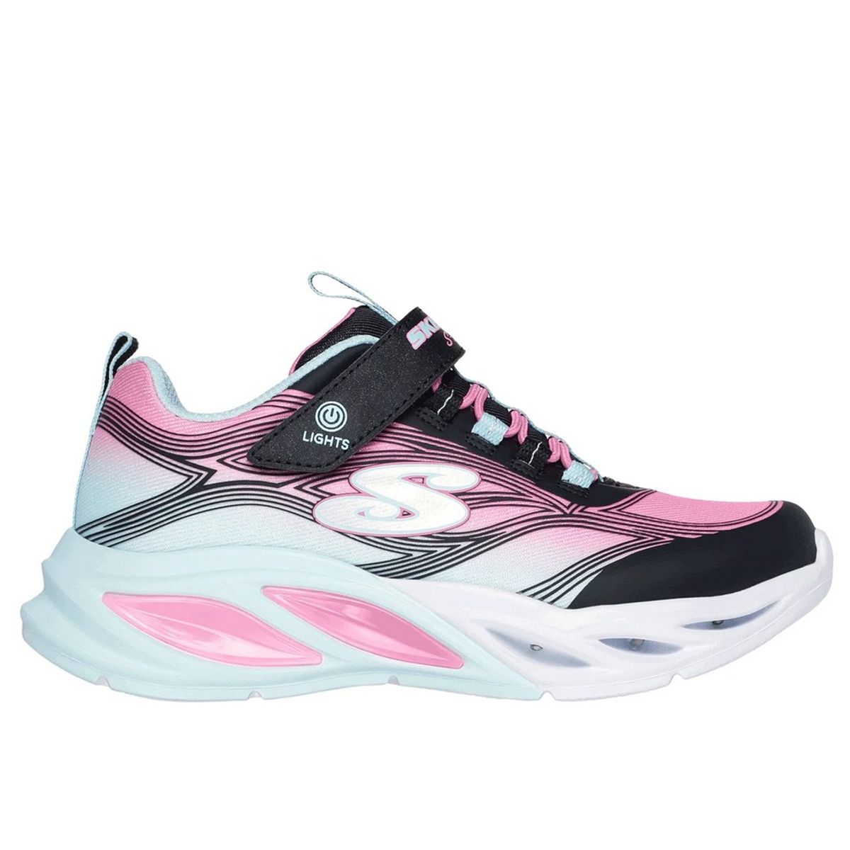SKECHERS - Zapatillas Skechers S-Lights 303712L-BKMT Niñas