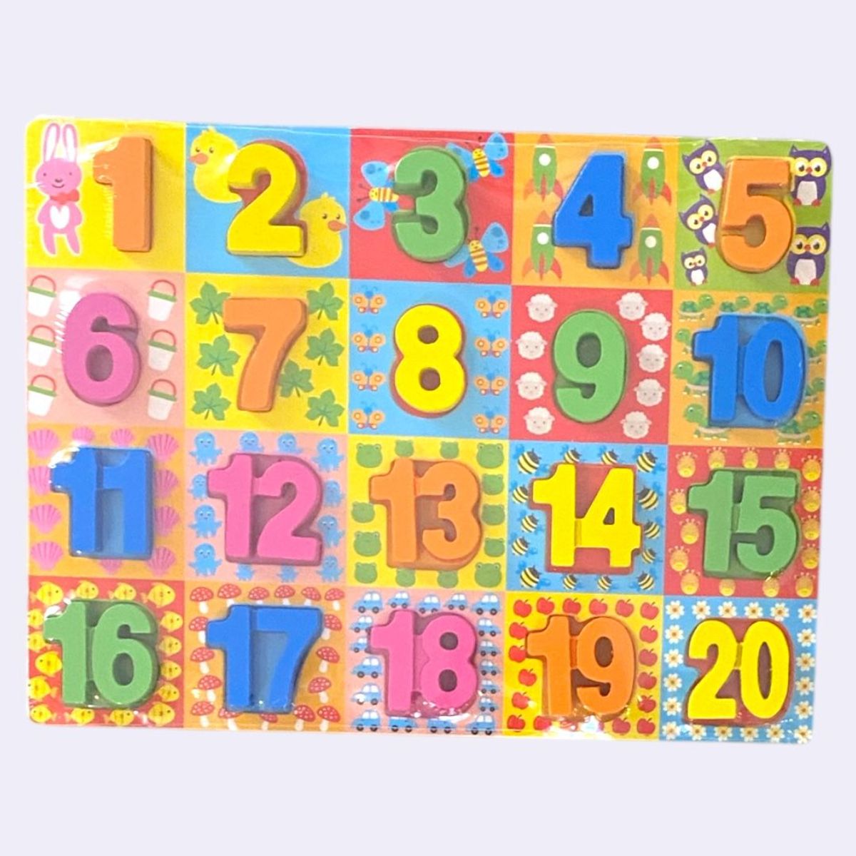 GENERICO - Rompecabezas de Madera de Números