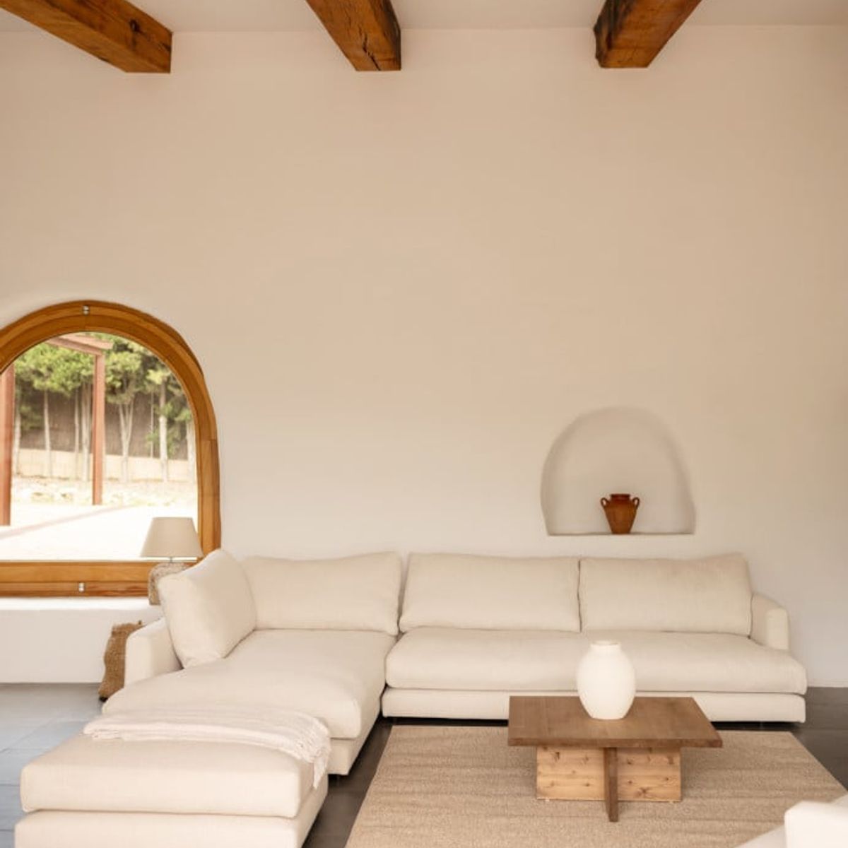 VENTITAS HOME - Sofá Seccional Mateo Ventitas Home Color Marfil