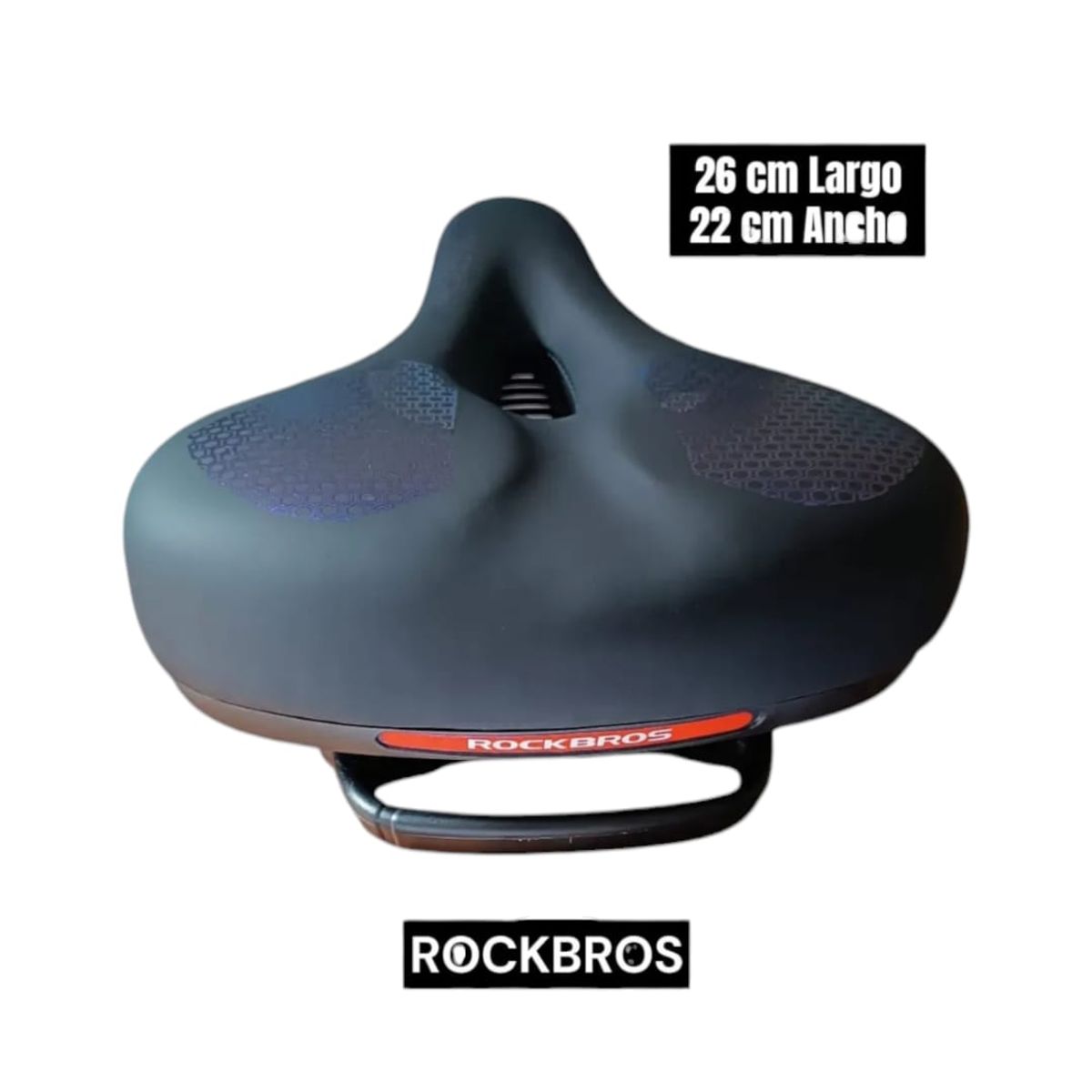 GENERICO - ASIENTO SILLIN  De BICICLETA  SUAVE En GEL SUAVE