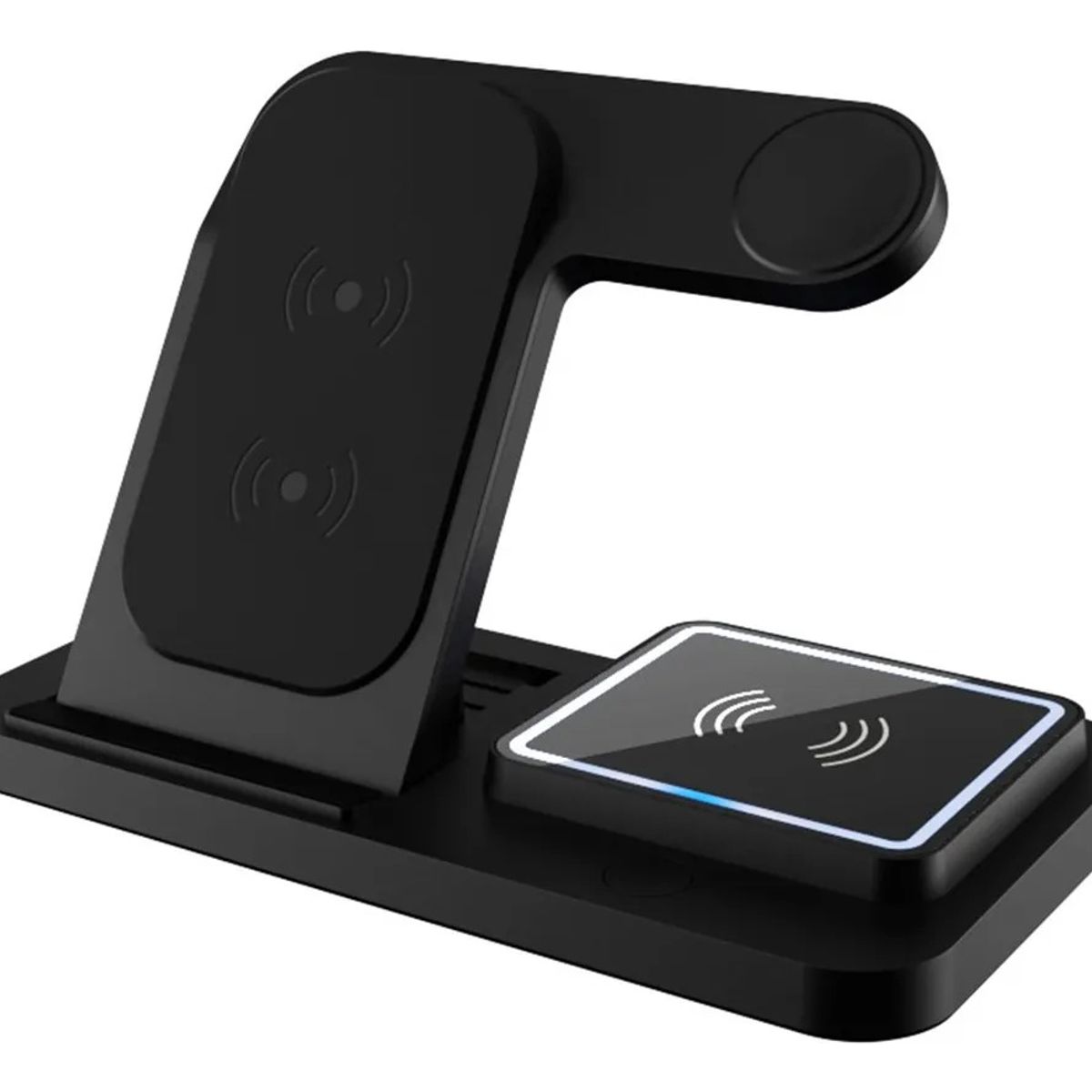 GENERICO - Cargador Inalámbrico 3 en 1 Bluetooth  Compatible Para iPhone Y Android Carga Rápida