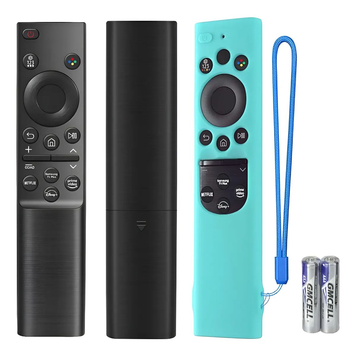 GENERICO - Reemplazo Remoto Para Samsung Bn59-01388a Bn59-01457a Bn59-01388h Con Funda Y Pila Aaa