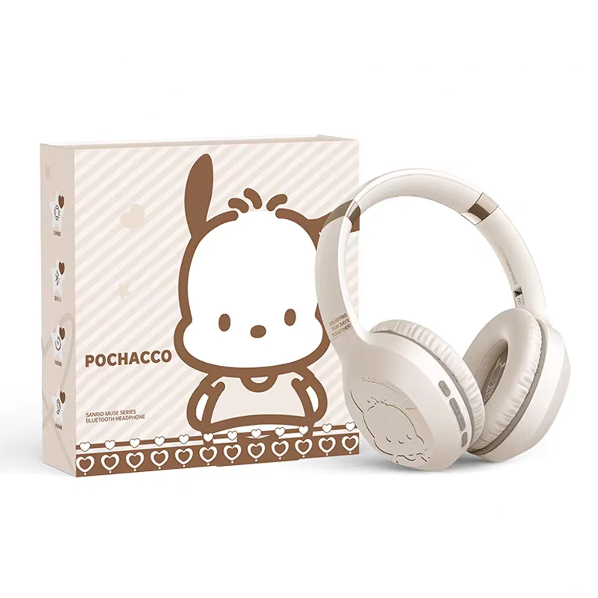 OVOTOUMI - Audífonos Kuromi S05 De Tws Auriculares Bluetooth 54-Blanco