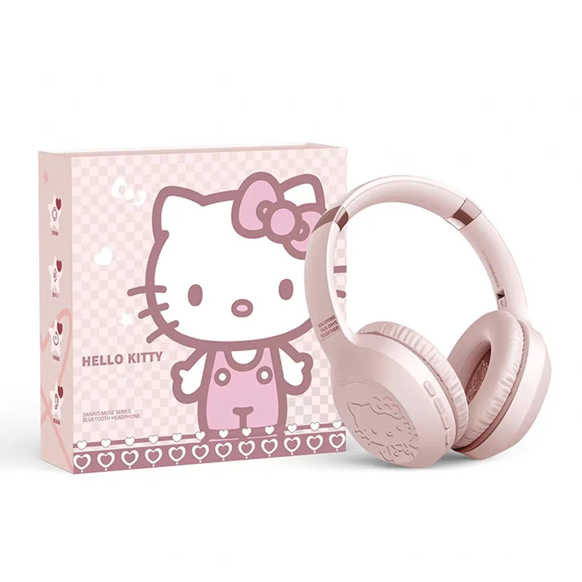 OVOTOUMI - Audífonos Kuromi S05 De Tws Auriculares Bluetooth 54-Rosa