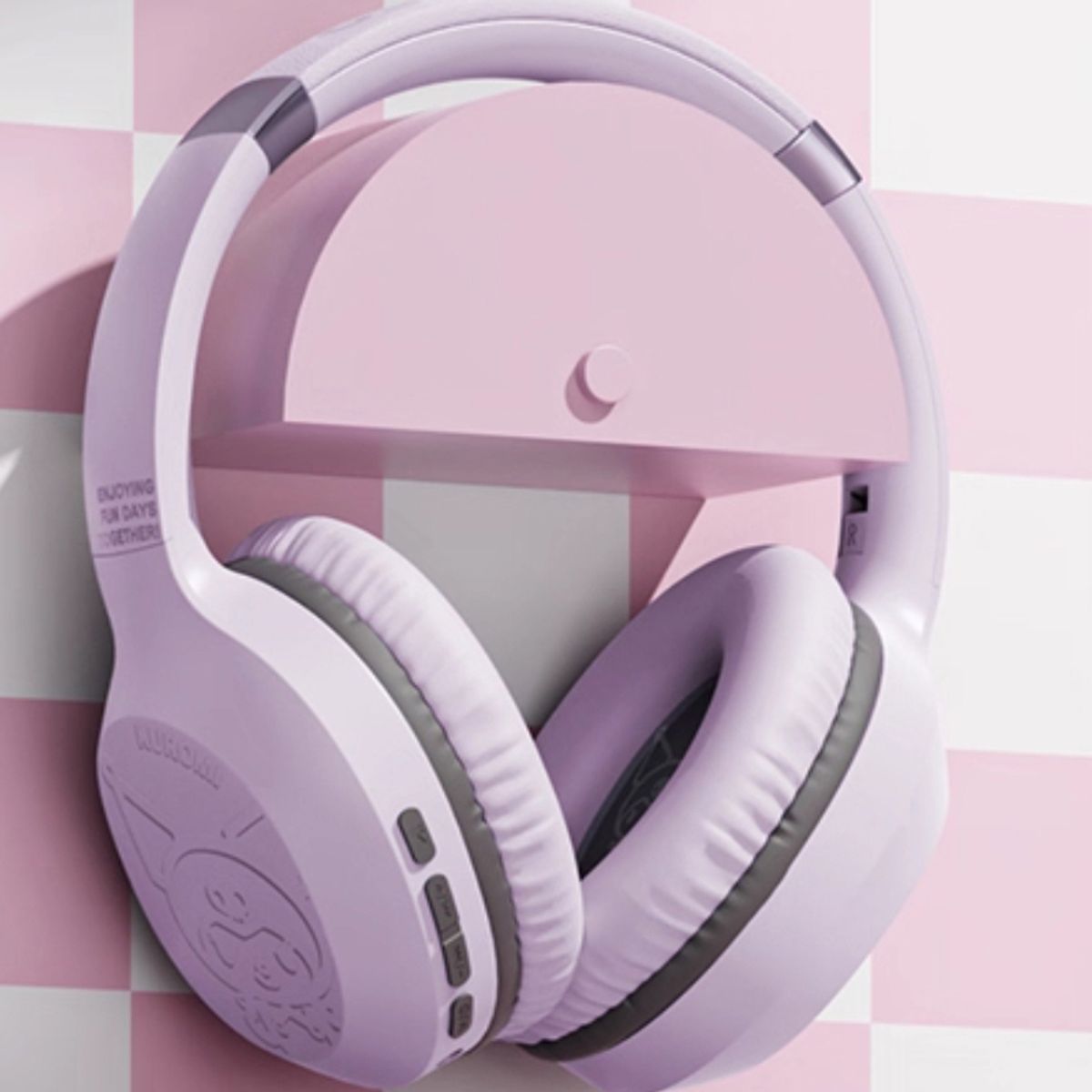 OVOTOUMI - Audífonos Kuromi S05 De Tws Auriculares Bluetooth 54-Rosa