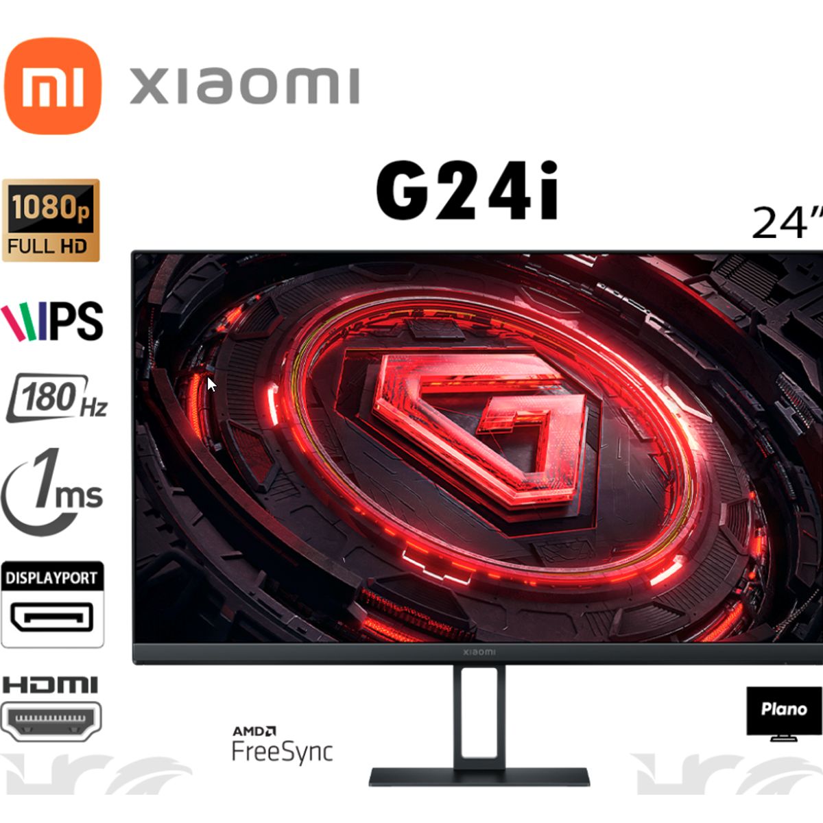 Monitor Xiaomi Gamer G24i IPS 180Hz Full HD, marca XIAOMI - Foto Principal