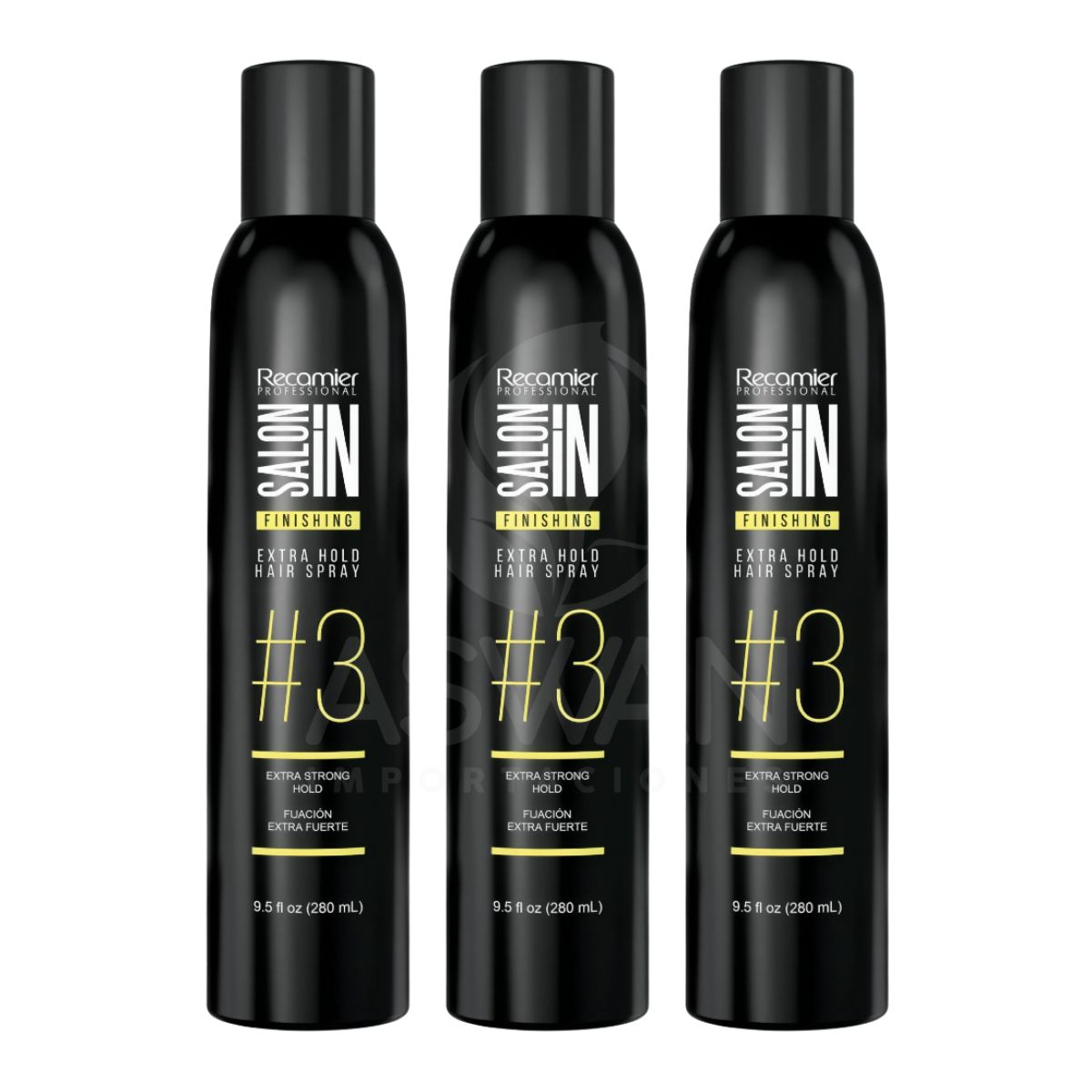 GENERICO - Pack x3 Laca Extra Hold Hair Salon In 280 ml
