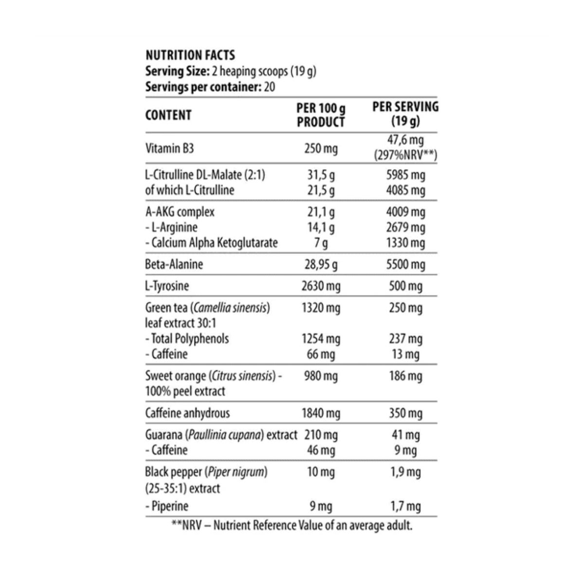 UNIVERSE NUTRITION - Preentreno Blood and guts DY + Creatina DY de 300gr