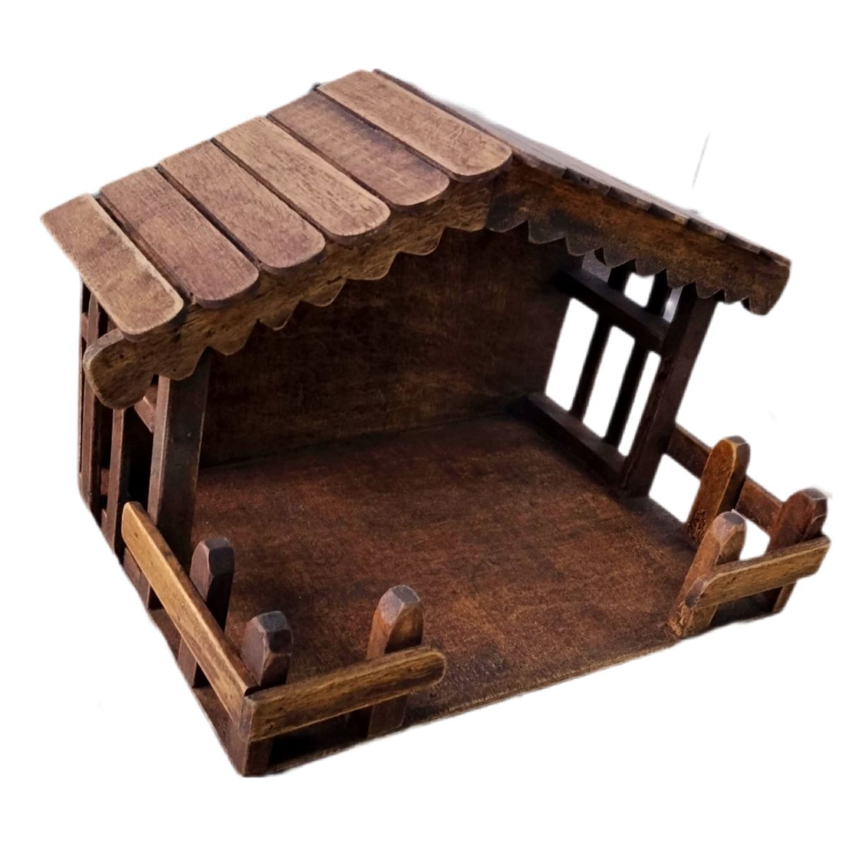 GENERICO - Casita para Nacimiento Establo de madera